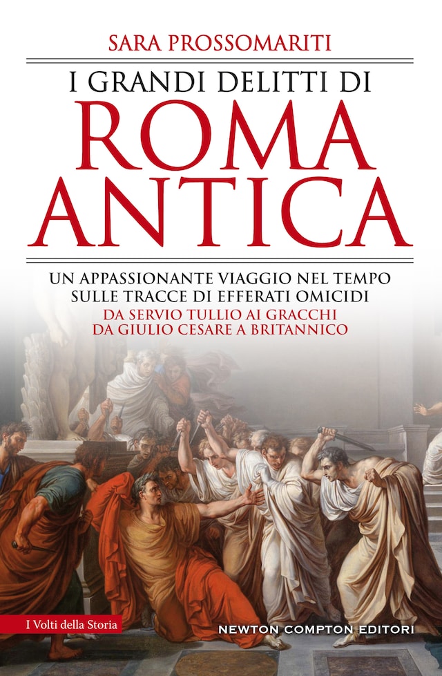 Book cover for I grandi delitti di Roma antica