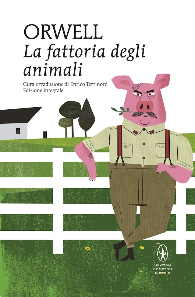 Copertina del libro per La fattoria degli animali