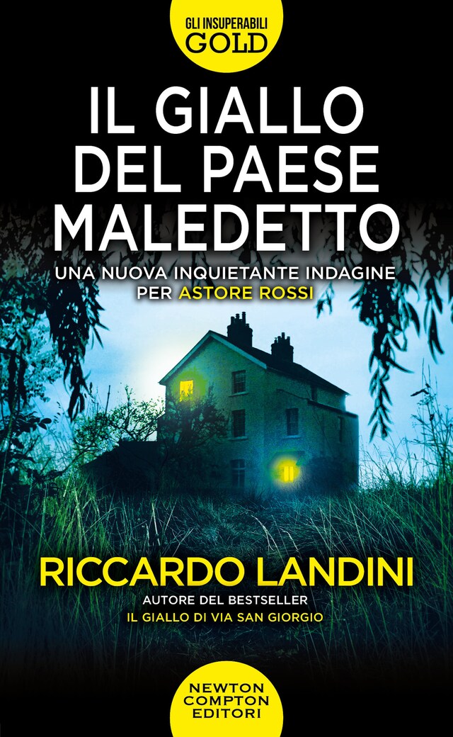 Buchcover für Il giallo del paese maledetto