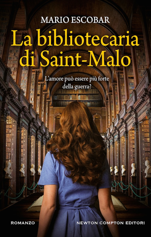 Book cover for La bibliotecaria di Saint-Malo