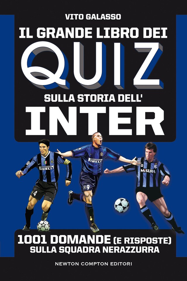 Book cover for Il grande libro dei quiz sulla storia dell'Inter