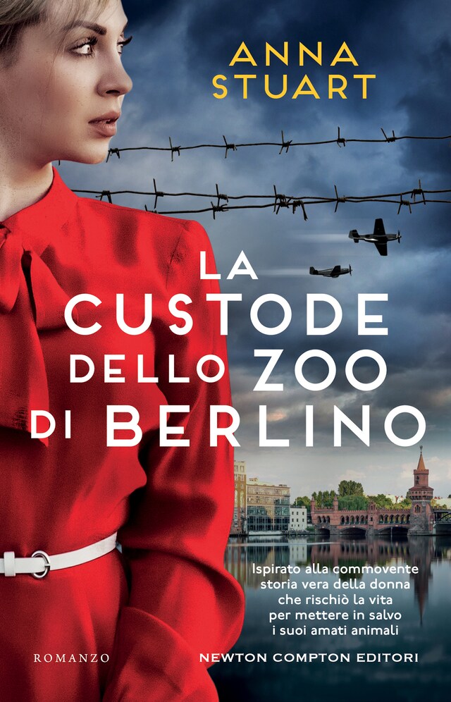 Buchcover für La custode dello zoo di Berlino