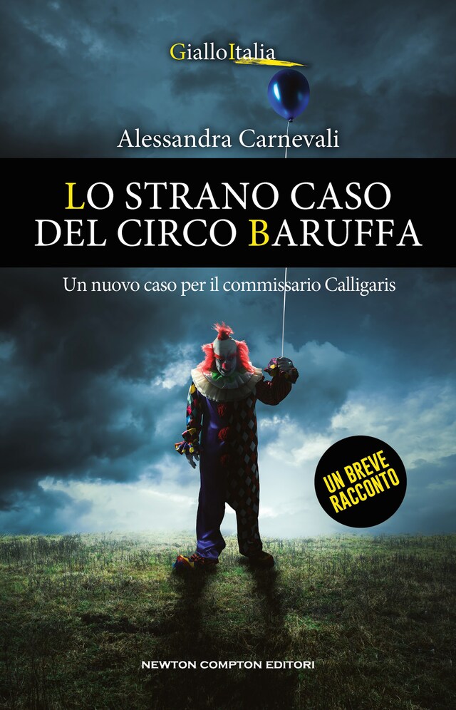 Boekomslag van Lo strano caso del circo Baruffa