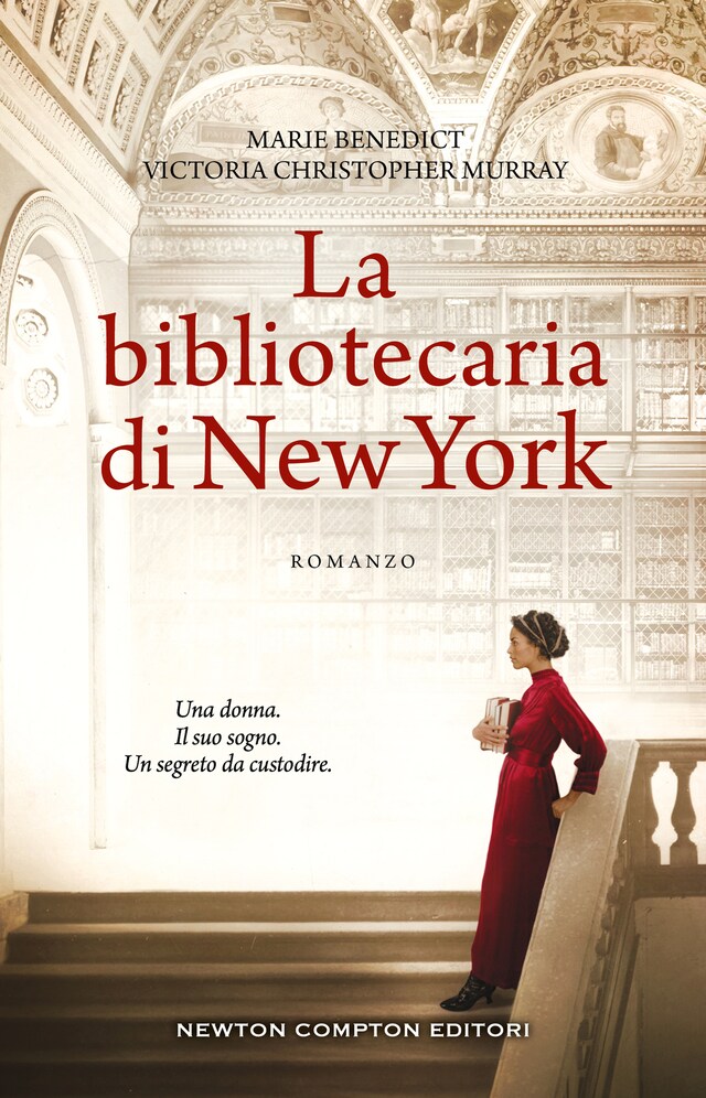 Portada de libro para La bibliotecaria di New York