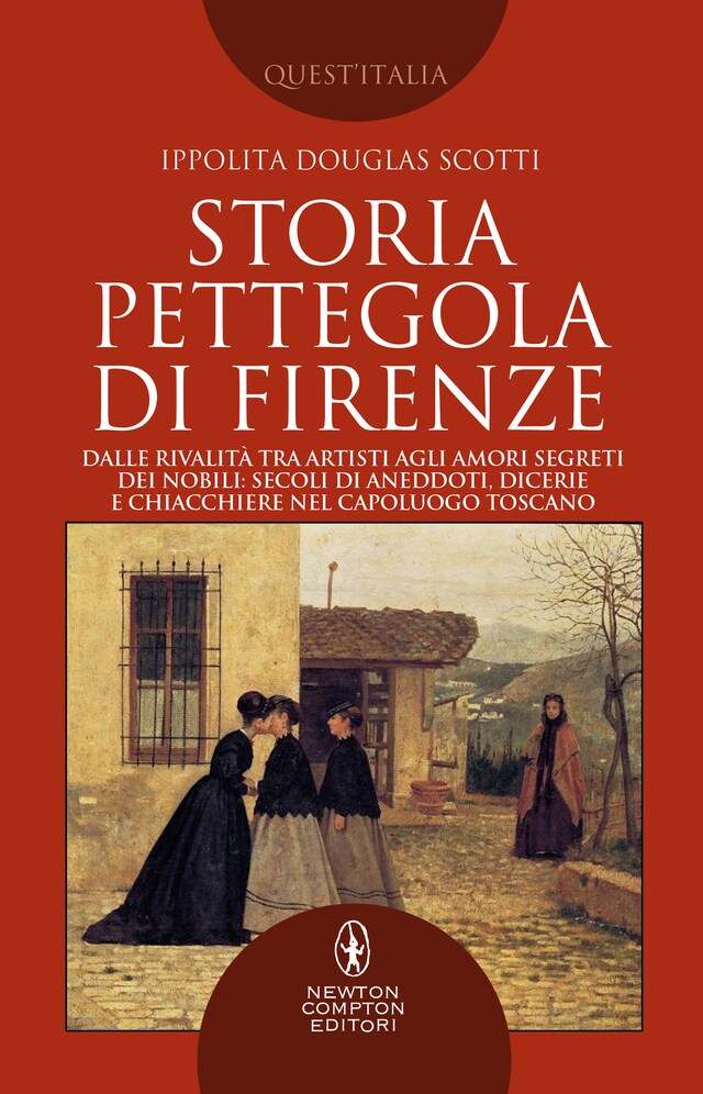 Copertina del libro per Storia pettegola di Firenze