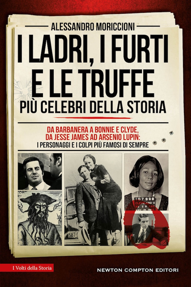 Okładka książki dla I ladri, i furti e le truffe più celebri della storia