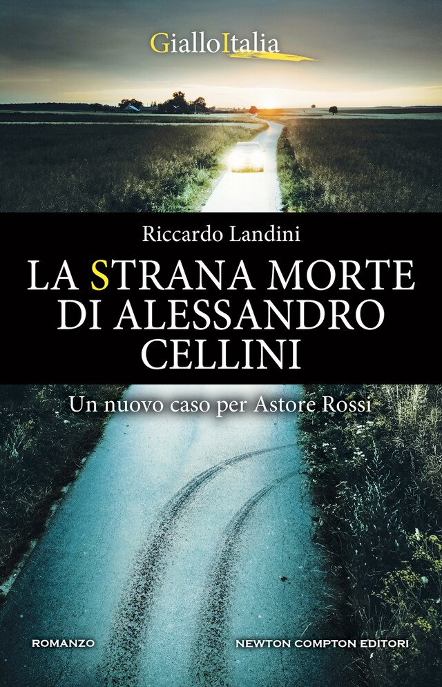 Buchcover für La strana morte di Alessandro Cellini