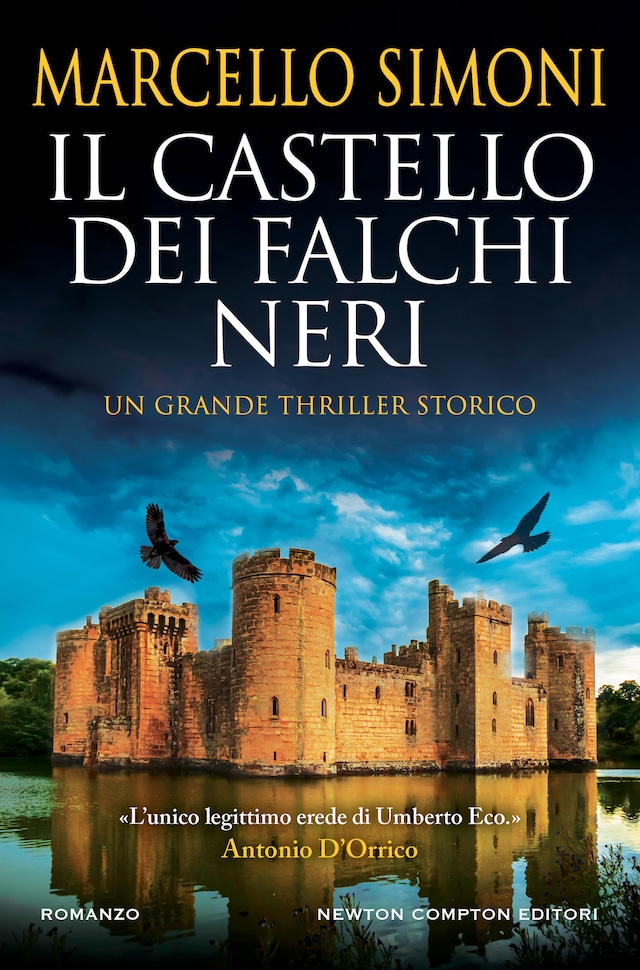 Buchcover für Il castello dei falchi neri