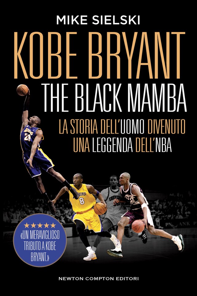 Kirjankansi teokselle Kobe Bryant. The Black Mamba