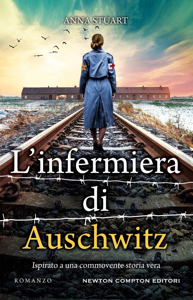 Book cover for L'infermiera di Auschwitz