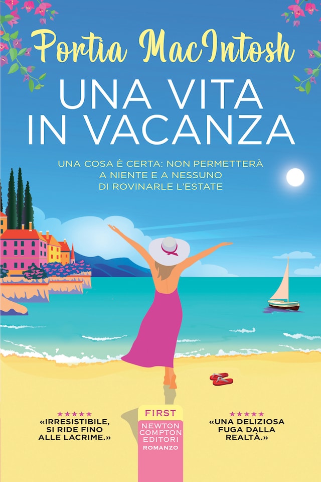 Book cover for Una vita in vacanza