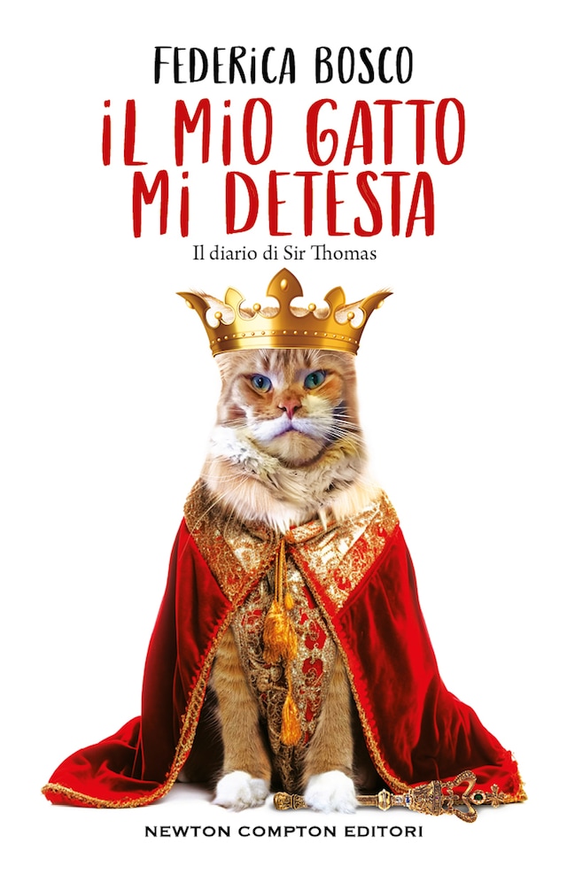 Book cover for Il mio gatto mi detesta. il diario di Sir Thomas