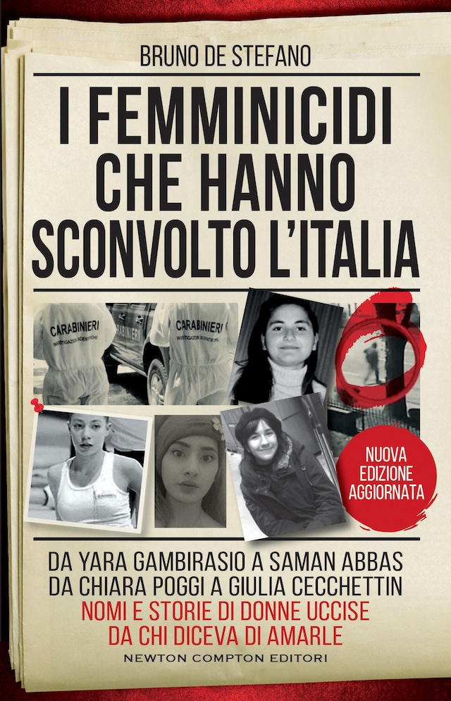 Copertina del libro per I femminicidi che hanno sconvolto l'Italia