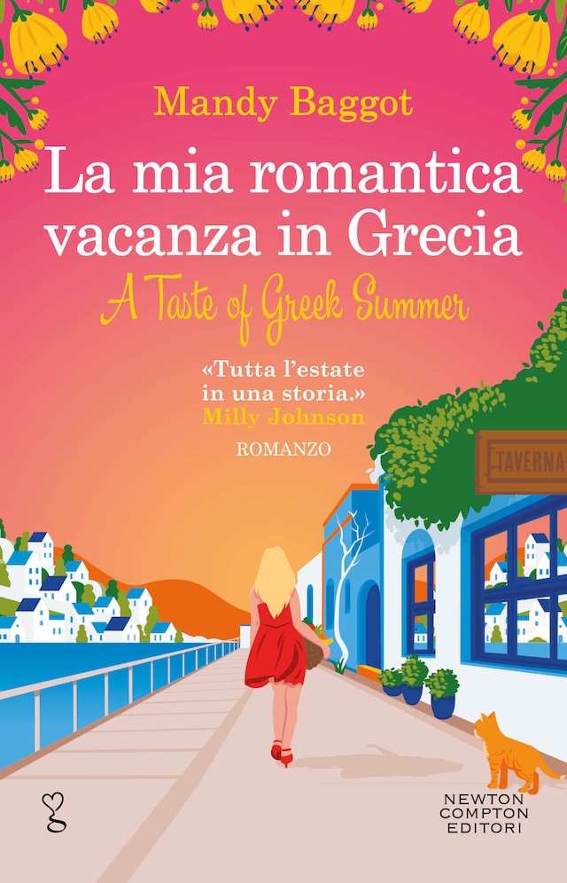 Kirjankansi teokselle La mia romantica vacanza in Grecia