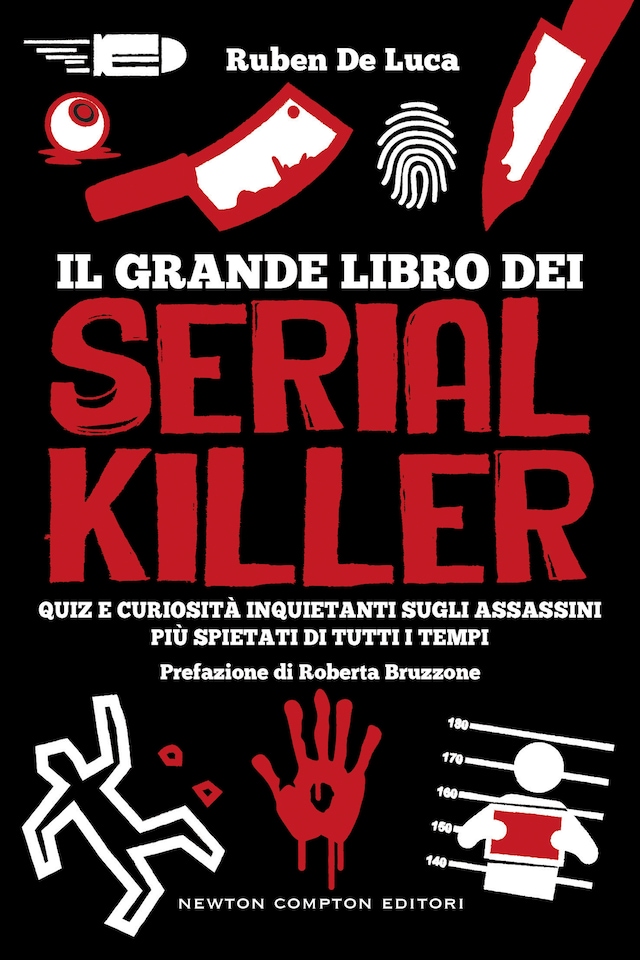 Book cover for Il grande libro dei serial killer