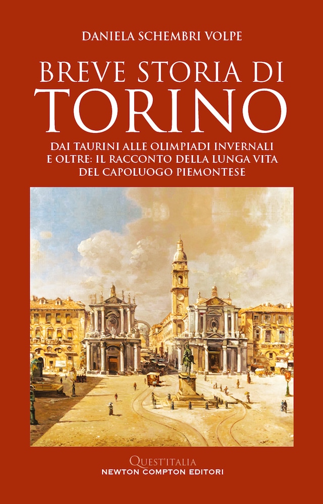 Book cover for Breve storia di Torino