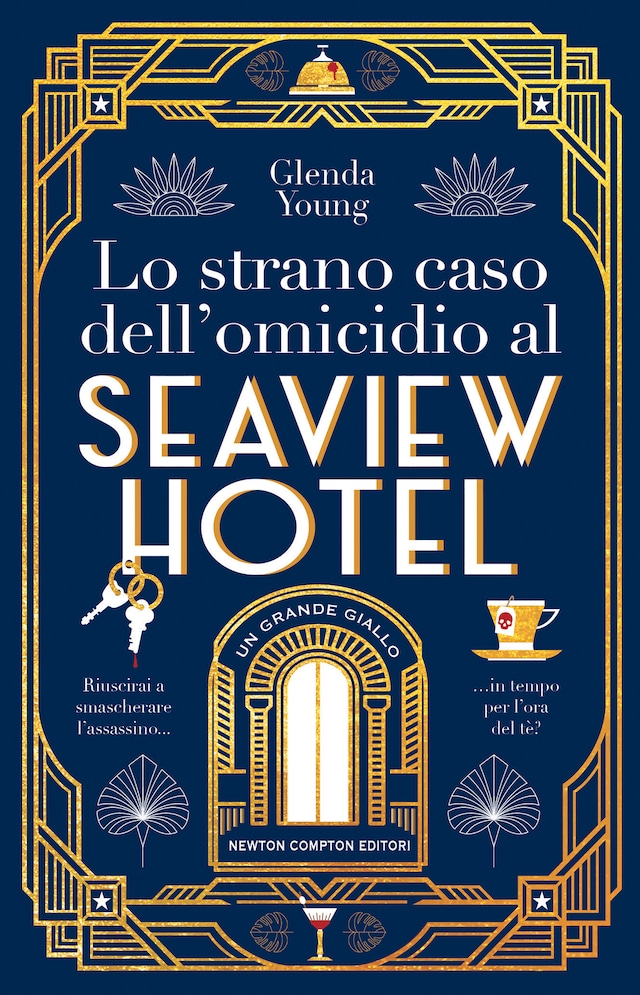 Book cover for Lo strano caso dell'omicidio al Seaview Hotel