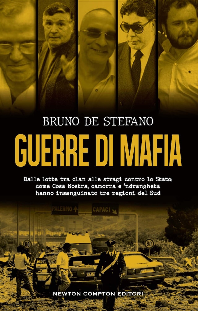 Okładka książki dla Guerre di mafia