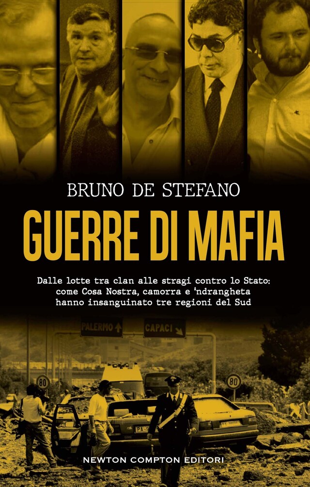 Kirjankansi teokselle Guerre di mafia