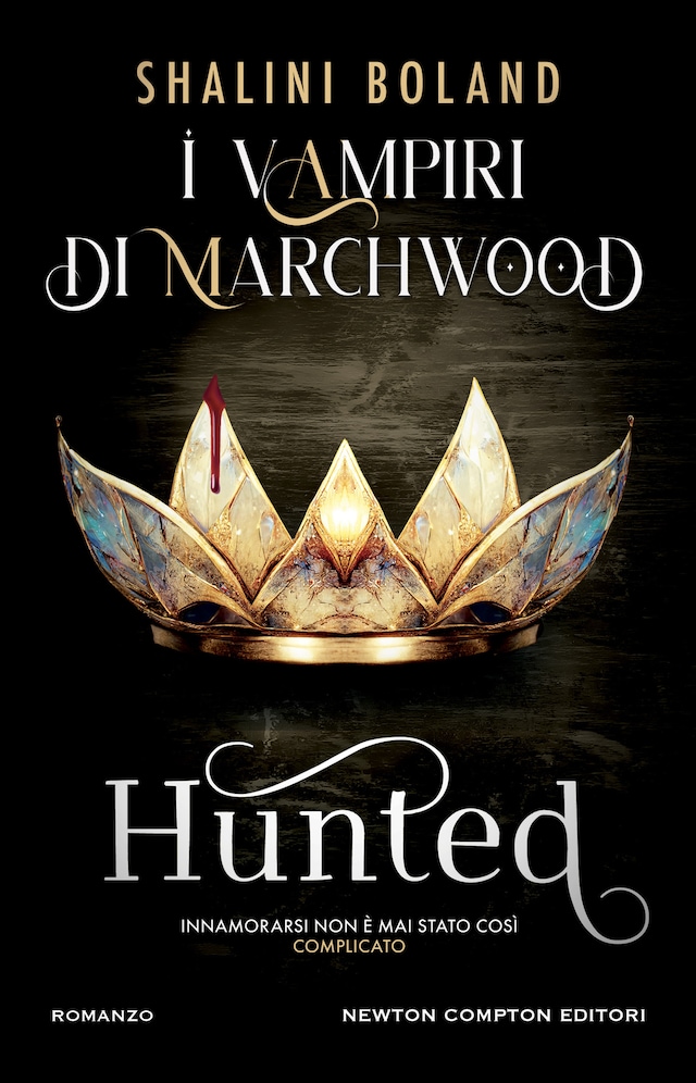 Book cover for I vampiri di Marchwood. Hunted