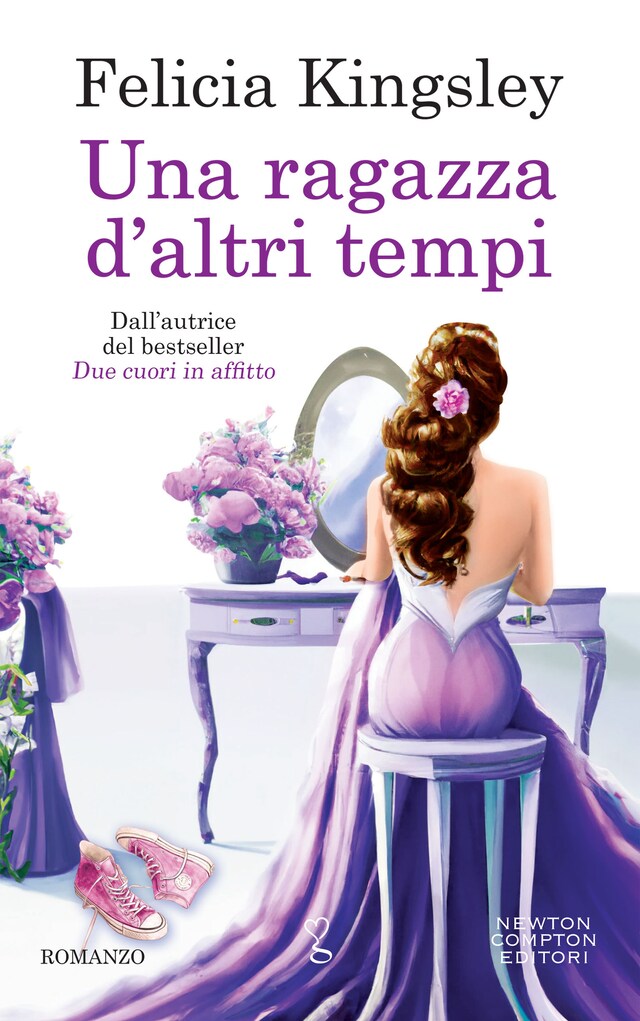 Book cover for Una ragazza d'altri tempi