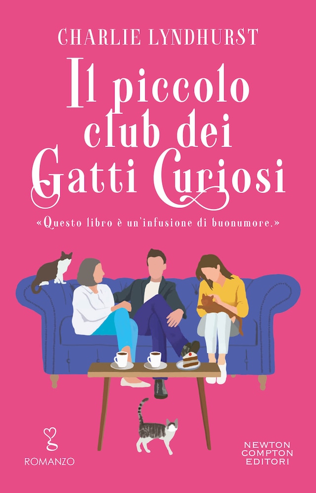 Book cover for Il piccolo club dei gatti curiosi