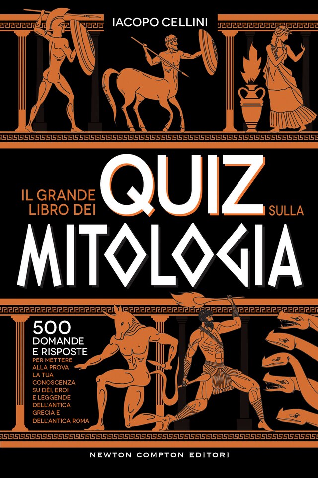 Okładka książki dla Il grande libro dei quiz sulla mitologia