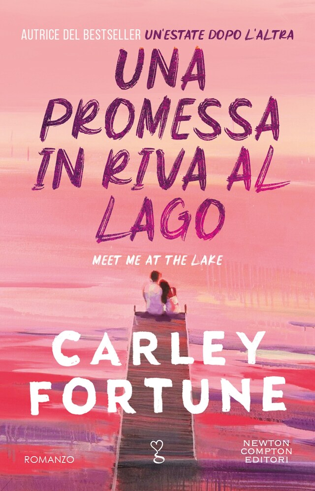 Book cover for Una promessa in riva al lago