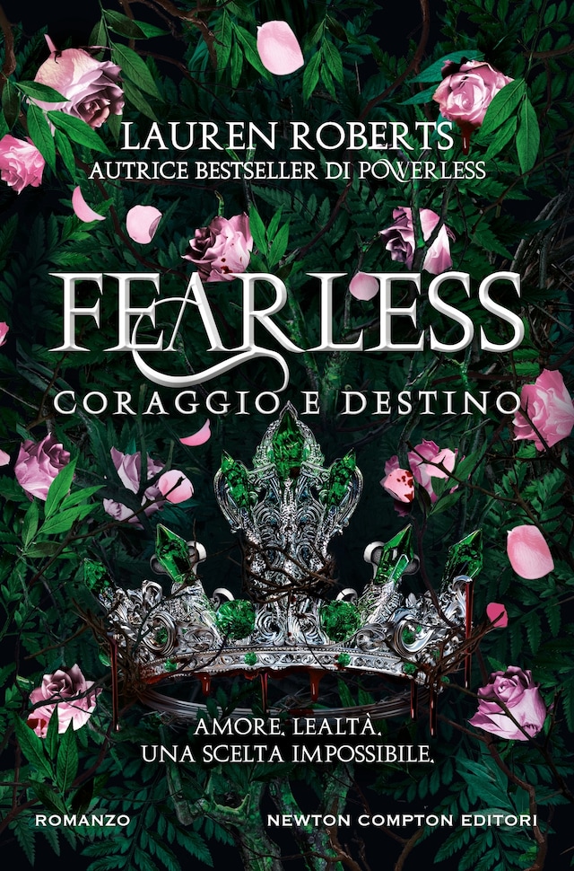 Book cover for Fearless. Coraggio e destino