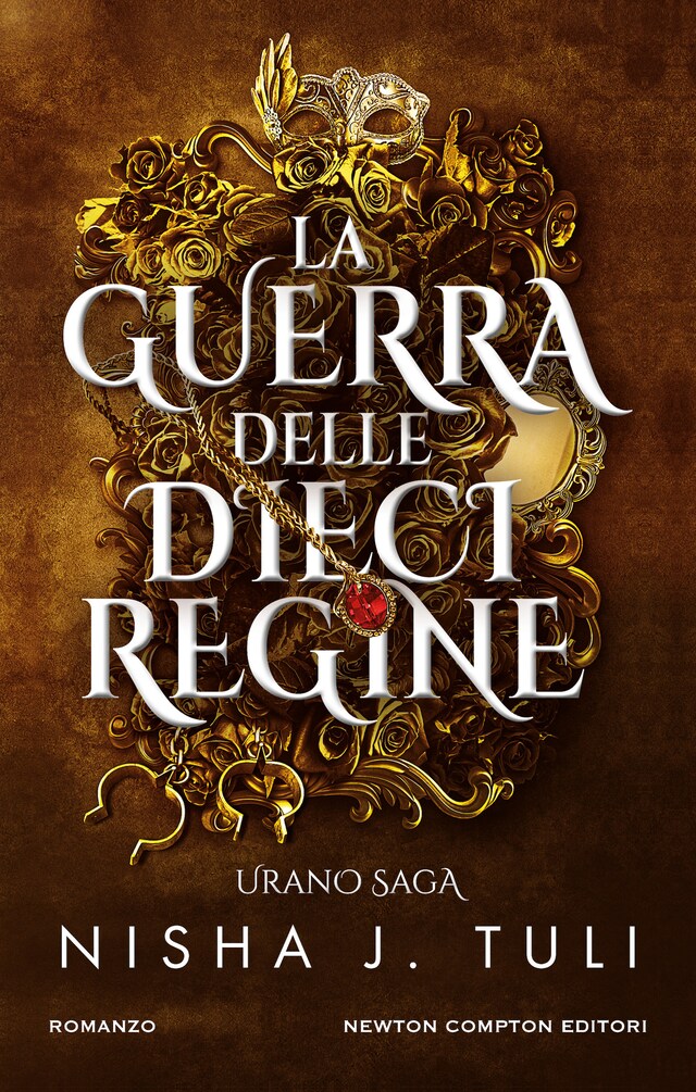 Buchcover für La guerra delle dieci regine. Urano Saga