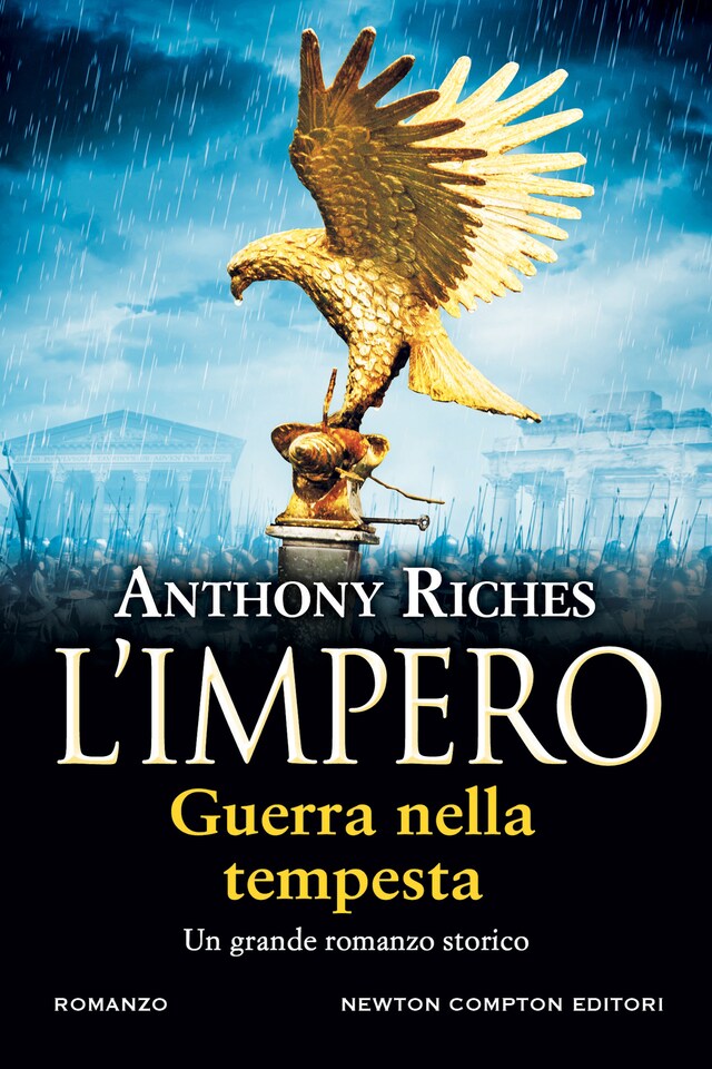 Book cover for L'impero. Guerra nella tempesta