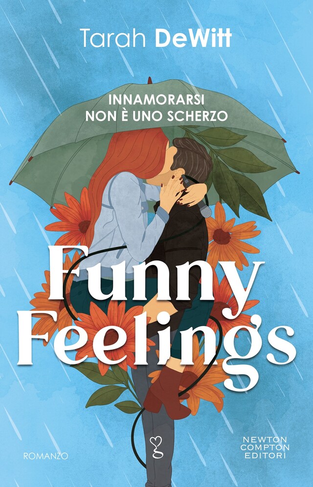 Book cover for Funny Feelings. Innamorarsi non è uno scherzo