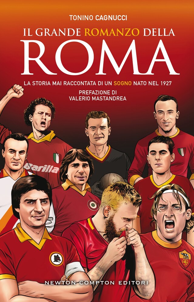 Book cover for Il grande romanzo della Roma