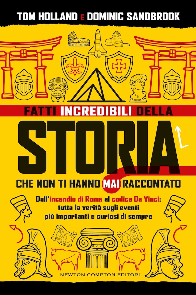 Buchcover für Fatti incredibili della storia che non ti hanno mai raccontato