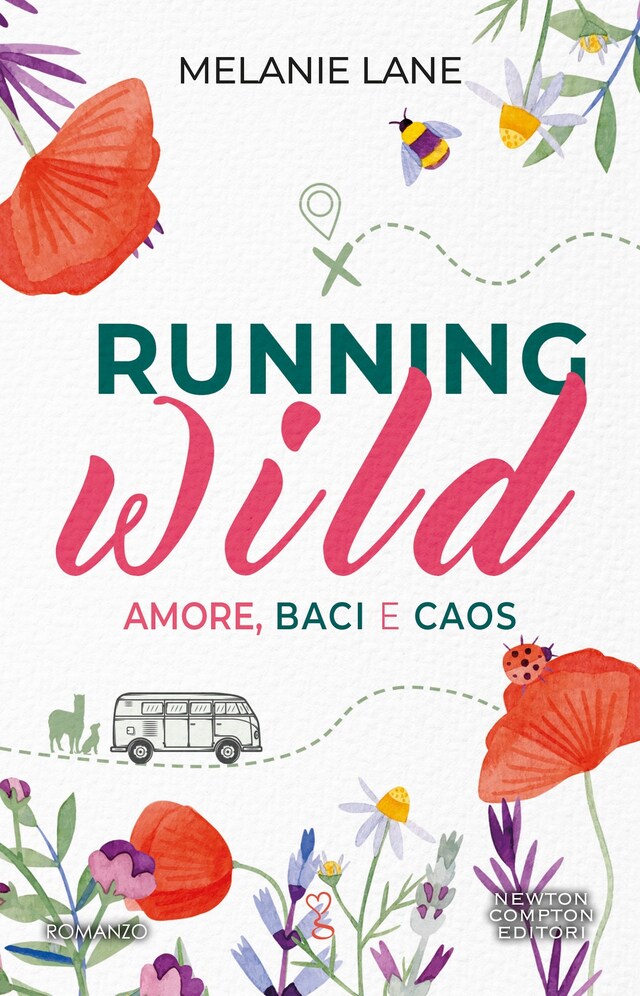 Book cover for Running Wild. Amore, baci e caos