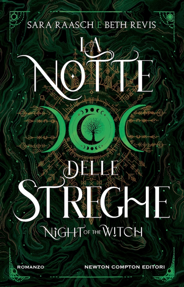 Book cover for La notte delle streghe. Night of the Witch