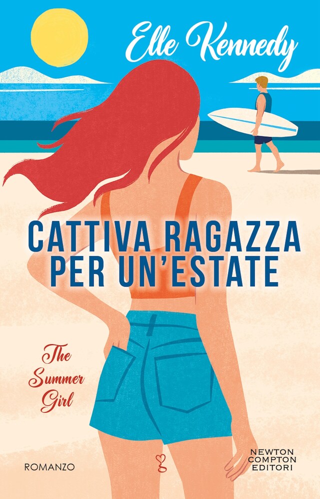 Book cover for Cattiva ragazza per un'estate. The Summer Girl