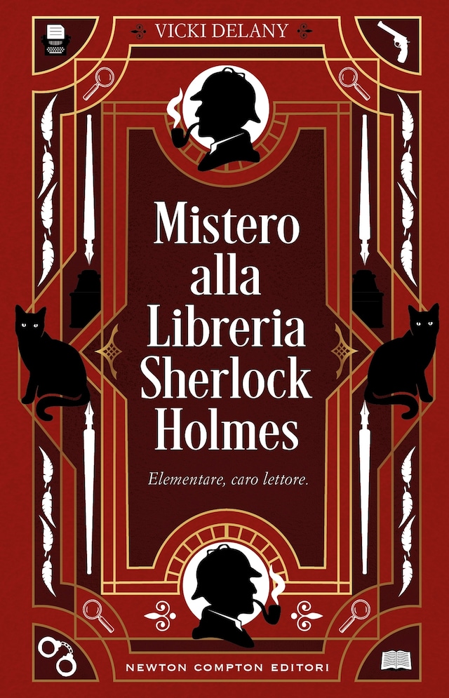 Kirjankansi teokselle Mistero alla Libreria Sherlock Holmes