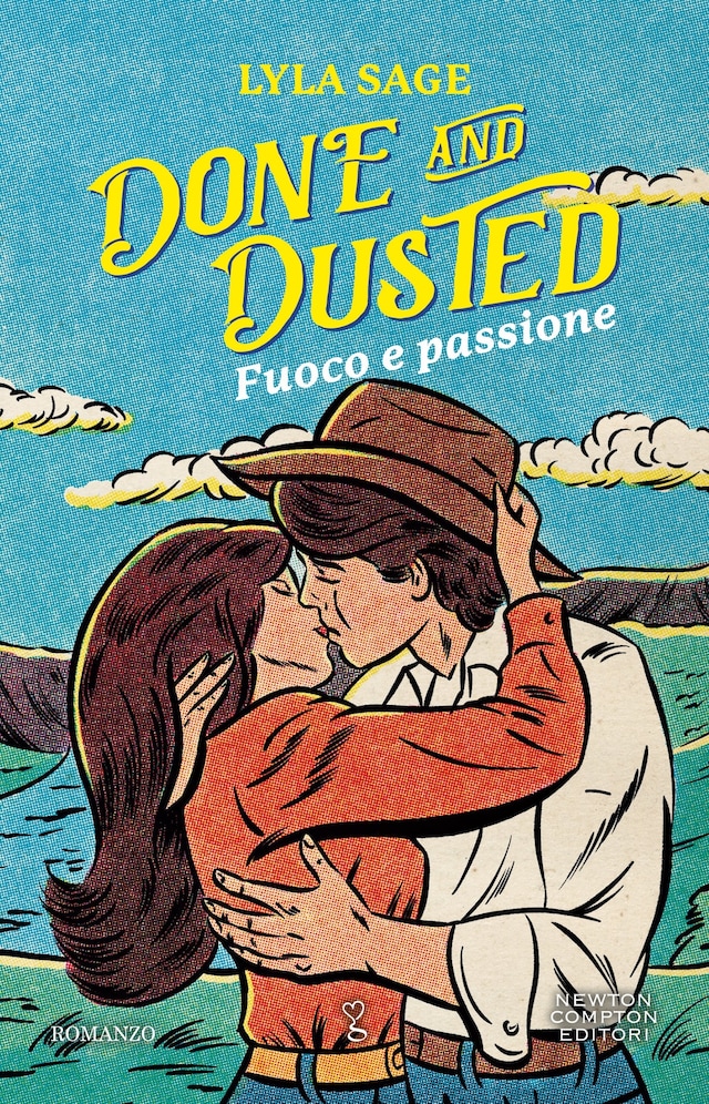 Buchcover für Done and Dusted. Fuoco e passione