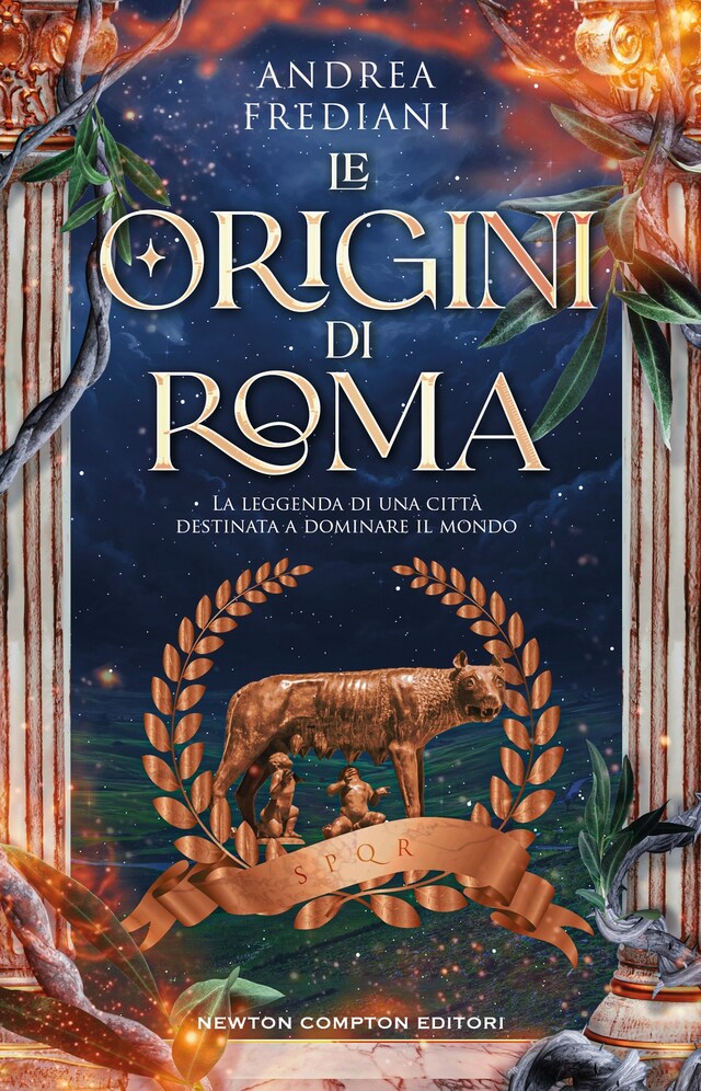 Portada de libro para Le origini di Roma