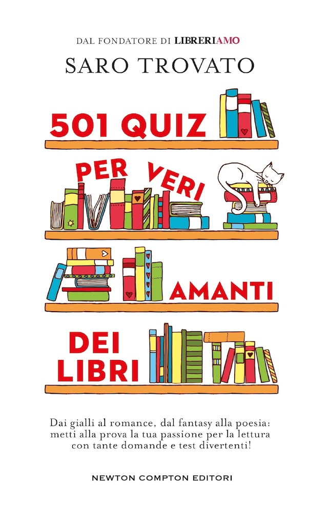 Bokomslag för 501 quiz per veri amanti dei libri