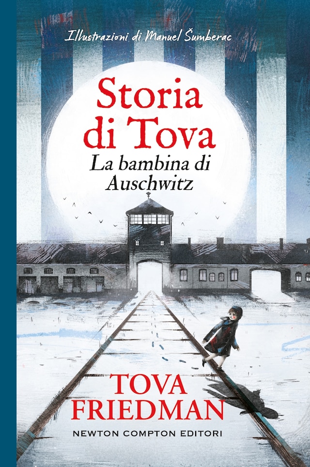 Kirjankansi teokselle Storia di Tova. La bambina di Auschwitz