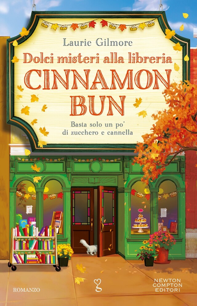 Book cover for Dolci misteri alla libreria Cinnamon Bun