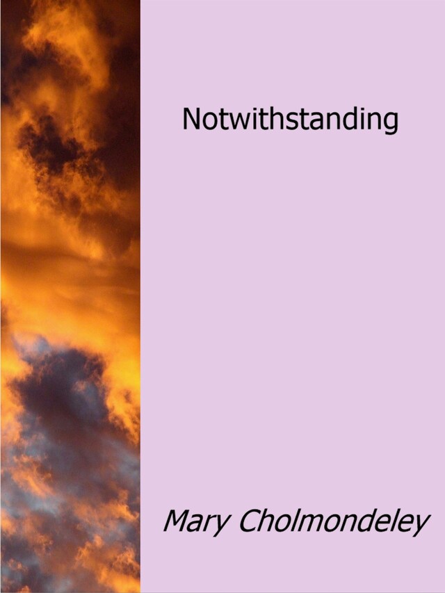 Copertina del libro per Notwithstanding