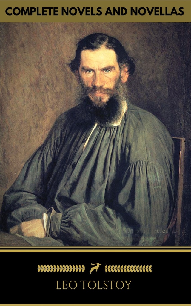 Portada de libro para Leo Tolstoy: The Classics Collection [newly updated] [19 Novels and Novellas] (Golden Deer Classics)