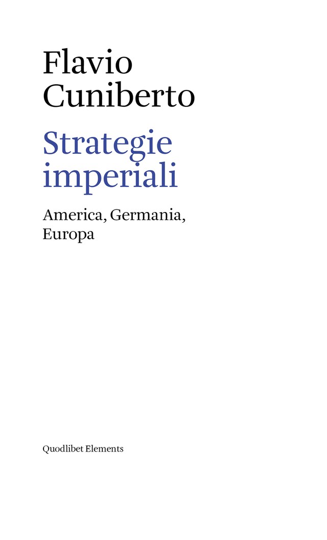 Copertina del libro per Strategie imperiali