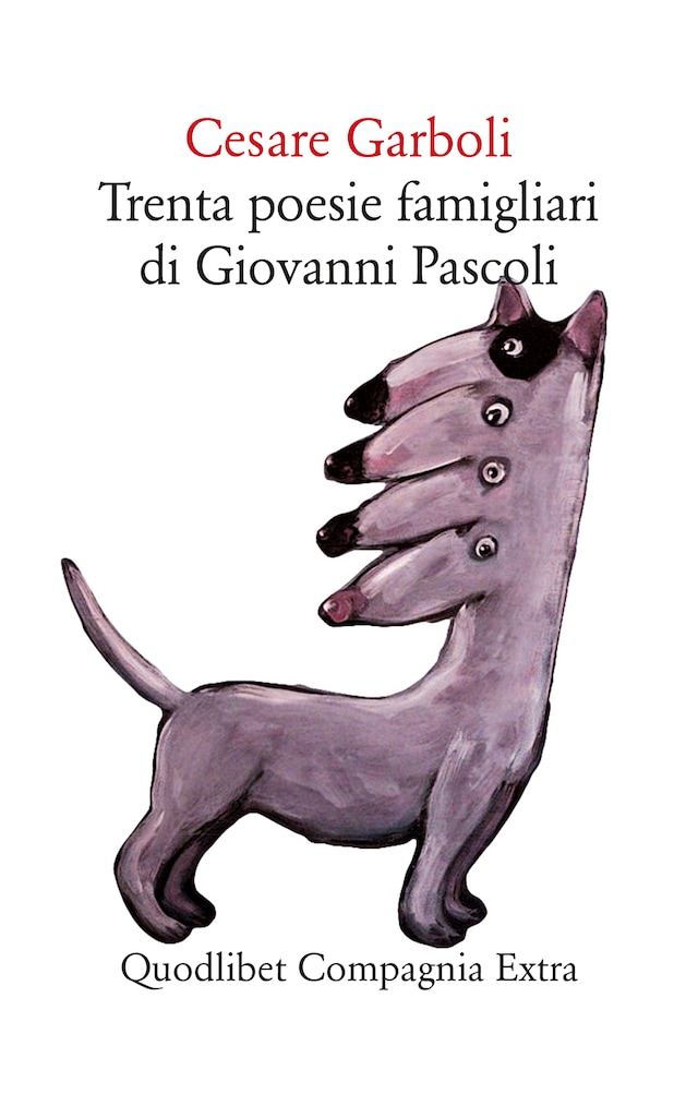 Boekomslag van Trenta poesie famigliari di Giovanni Pascoli