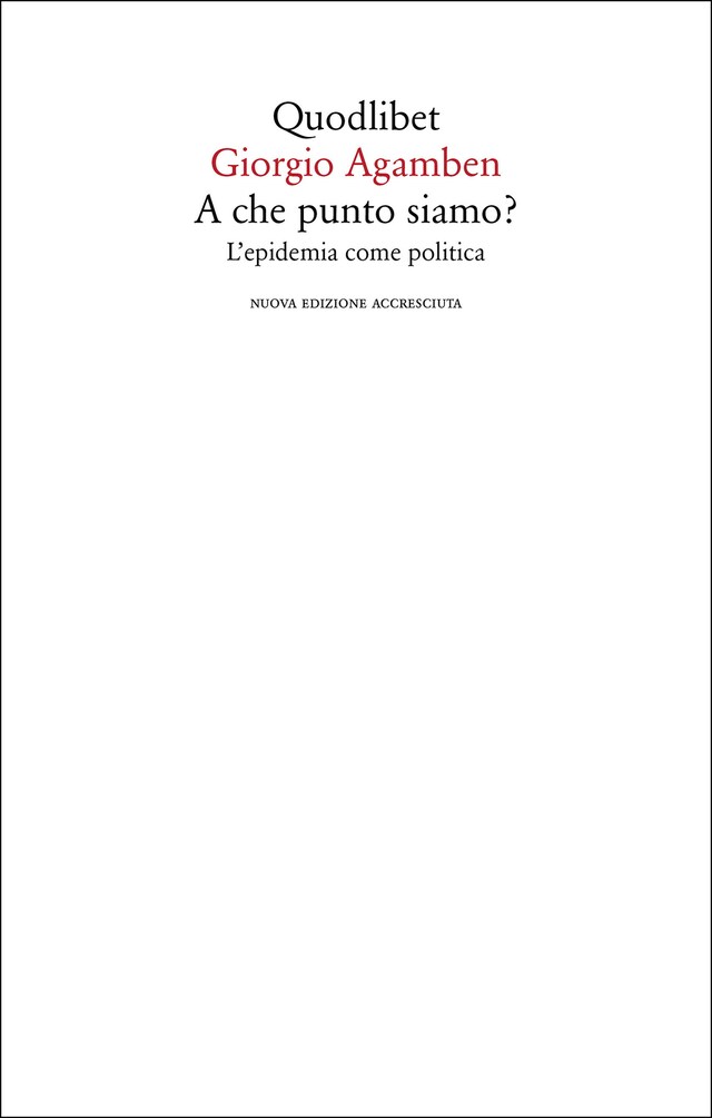 Okładka książki dla A che punto siamo?