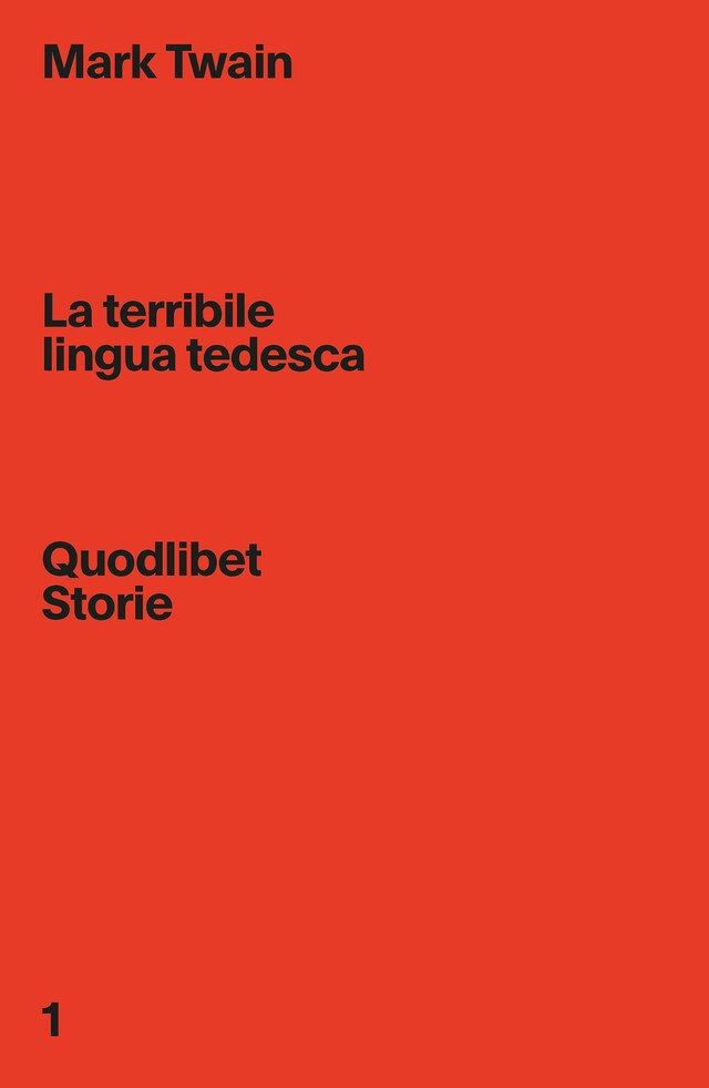 Copertina del libro per La terribile lingua tedesca