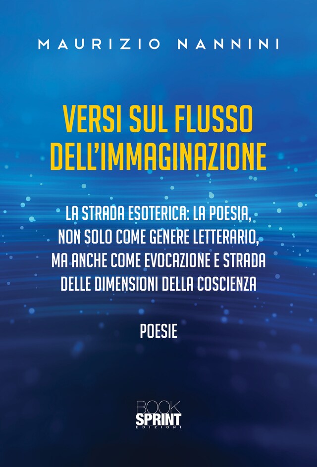 Couverture de livre pour Versi sul flusso dell’immaginazione